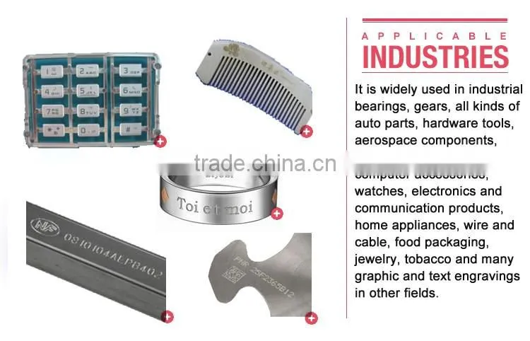 Fast Marking Logo 20W fiber laser marking machine for metal