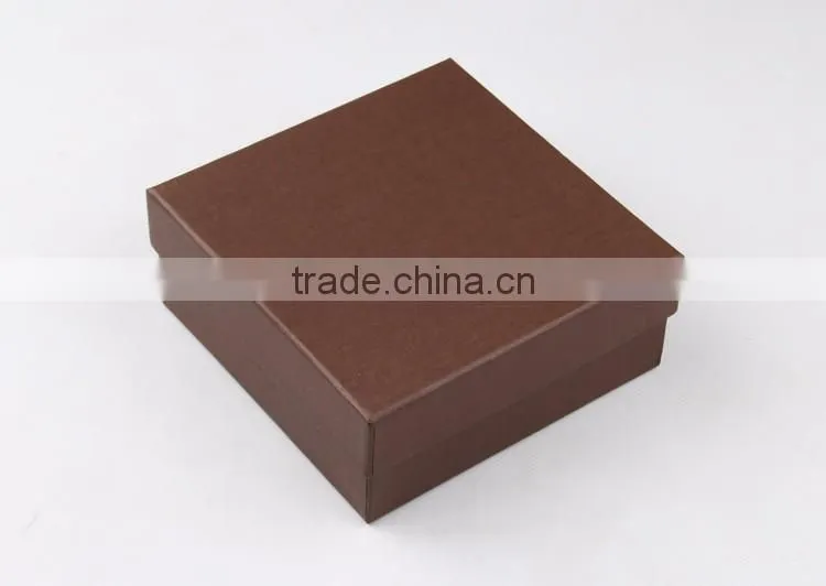 Custom grey board hat box black paper box for gift