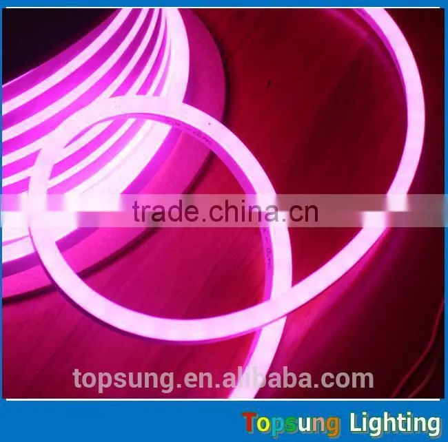 AC 220v/110v mini 8.5*17mm flexible neon strip 50m spool 6w/m Christmas neon ribbon warm white