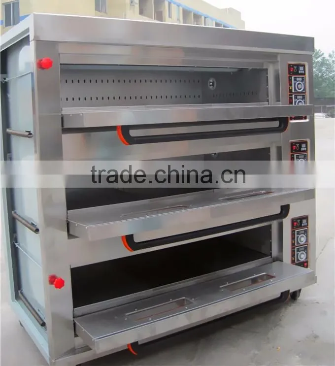 cheap good gas oven baking cake bread pizza