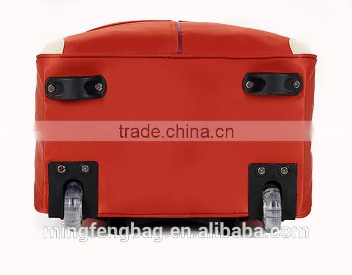 Custom Multifunction Waterproof Nylon Large Capacity Tote Travel Trolley Luggage Bag