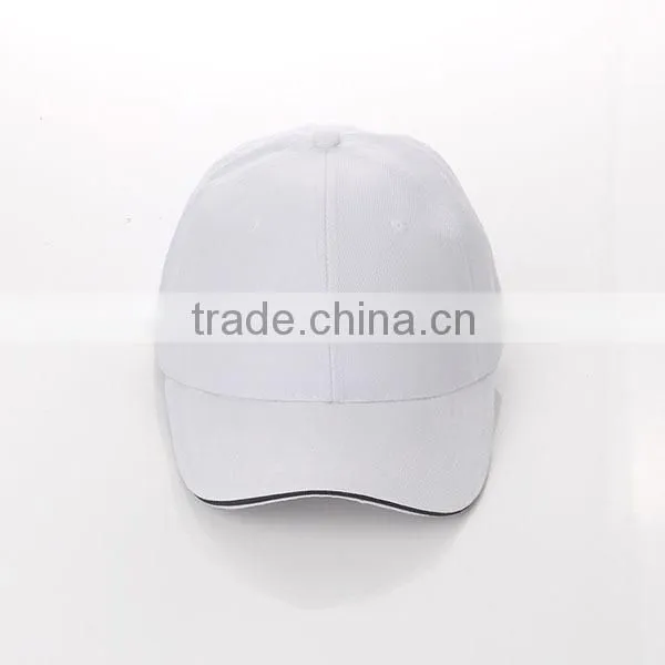 100% Polyester High Quality Baseball Cap Without Logo