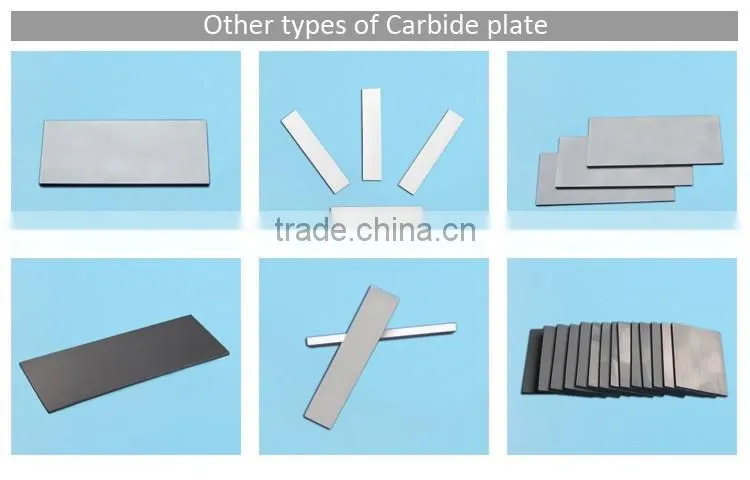 Hard Alloy Tungsten Carbide Plates For Cutting