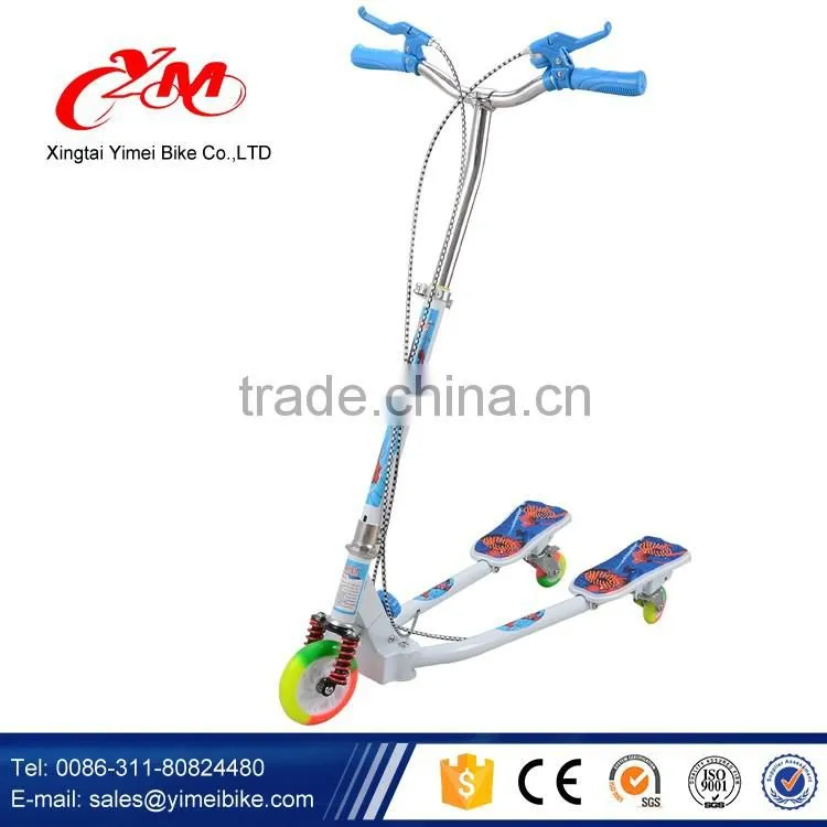 Kids mini kick scooter 3 wheels rubber scooter/buy T bar kids scooter cheap/best quality scooter for kids