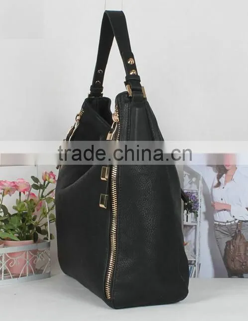 European style lady PU leather tote bag handbags women
