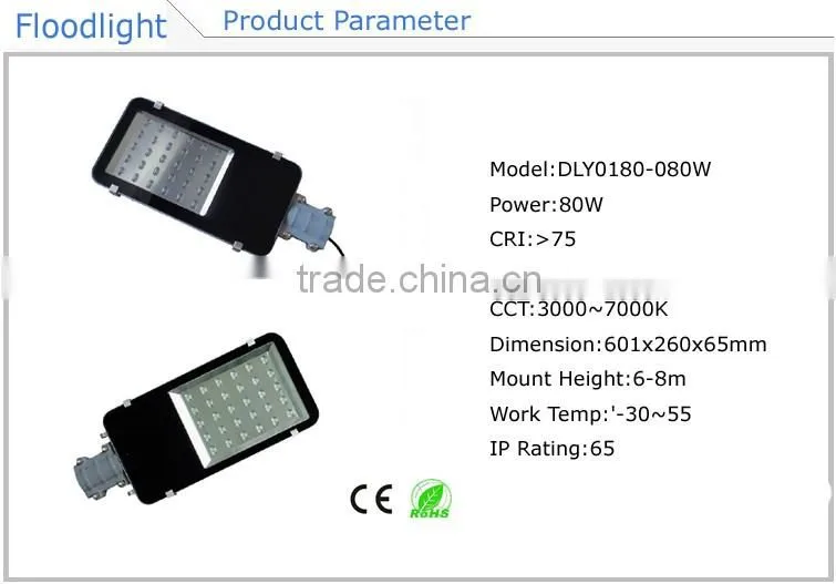 high effiency low price IP65 waterproof led street light heat sink