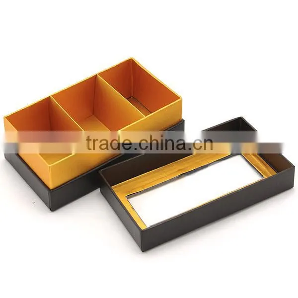 Brown PVC Window Macaroon Cardboard Paper Packaging Boxes