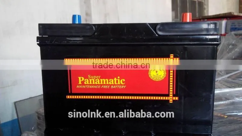 jiangmen lead-acid battery JIS TYPE MF 75D31R starting maintenance free lead acid battery for locomotive