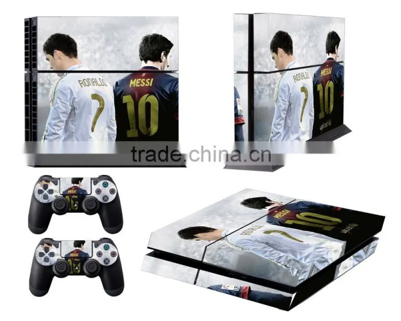 China Supplier New Product Protective Vinyl Skin Sticker For Ps4 Console & Controller