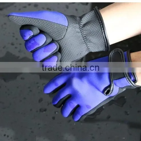 Sports Diving Neoprene horse riding gloves cycling gloves/sport gloves using diving cloth