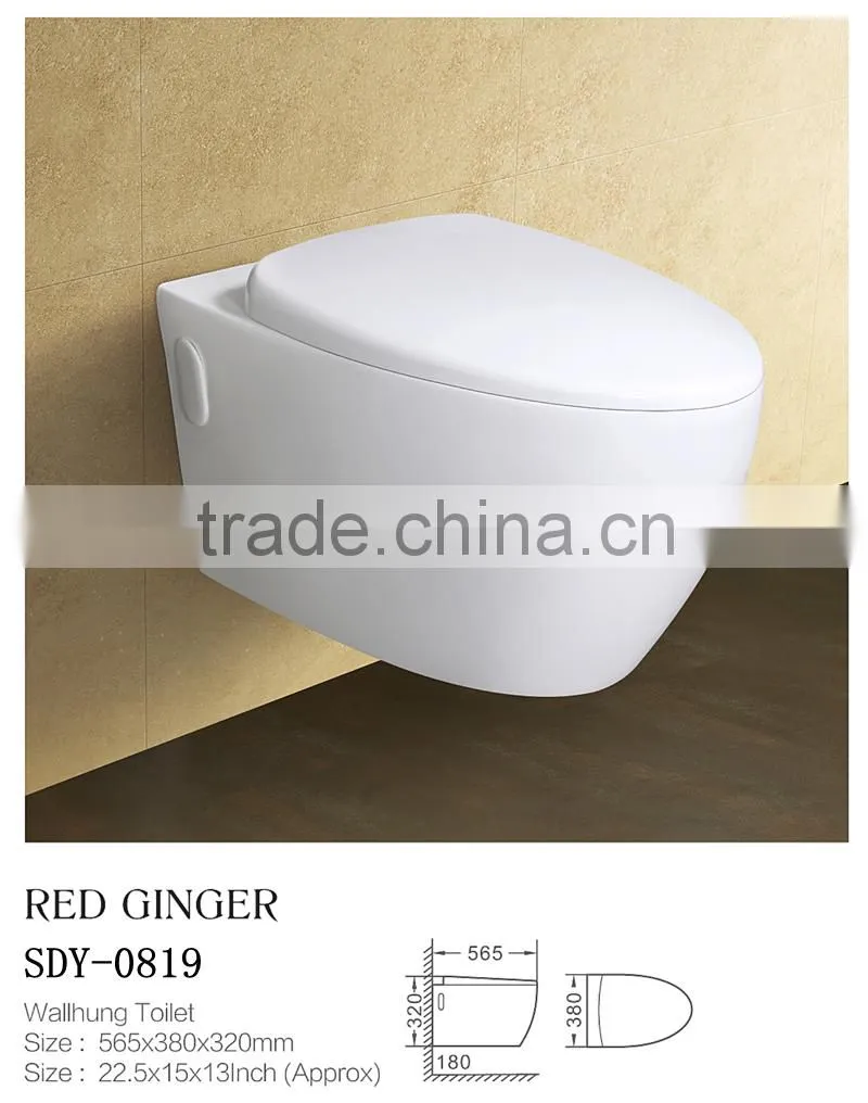 ceramic sanitary ware wall mounted toilet wc wall hung toilet toilet bowl price