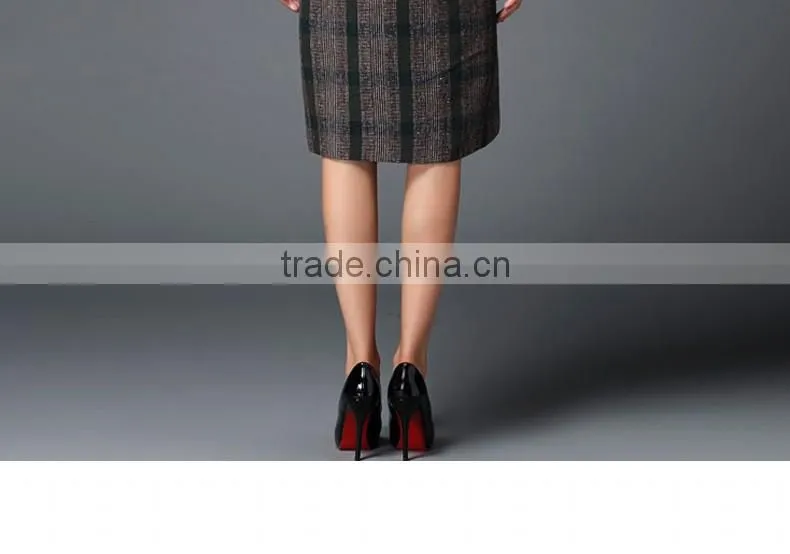 camel color factory supply hign woolen lady coat