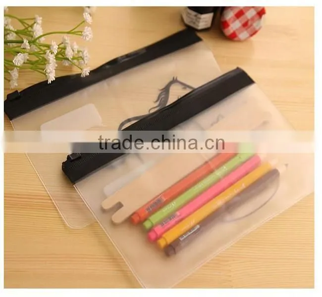 Cute Pen Bag with Zipper