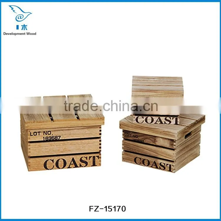 Wooden Storage Cabinet Storage Box For Living Room