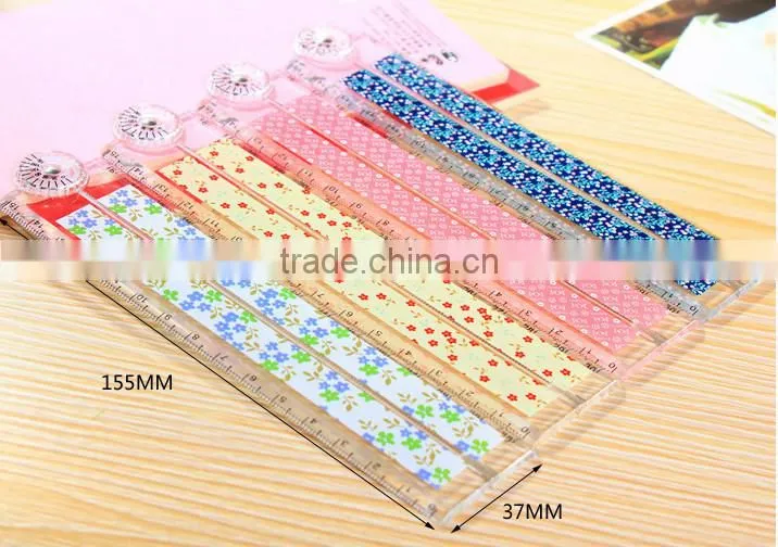 Small Suihua multifunctional ruler for students drawing special creative folding ruler