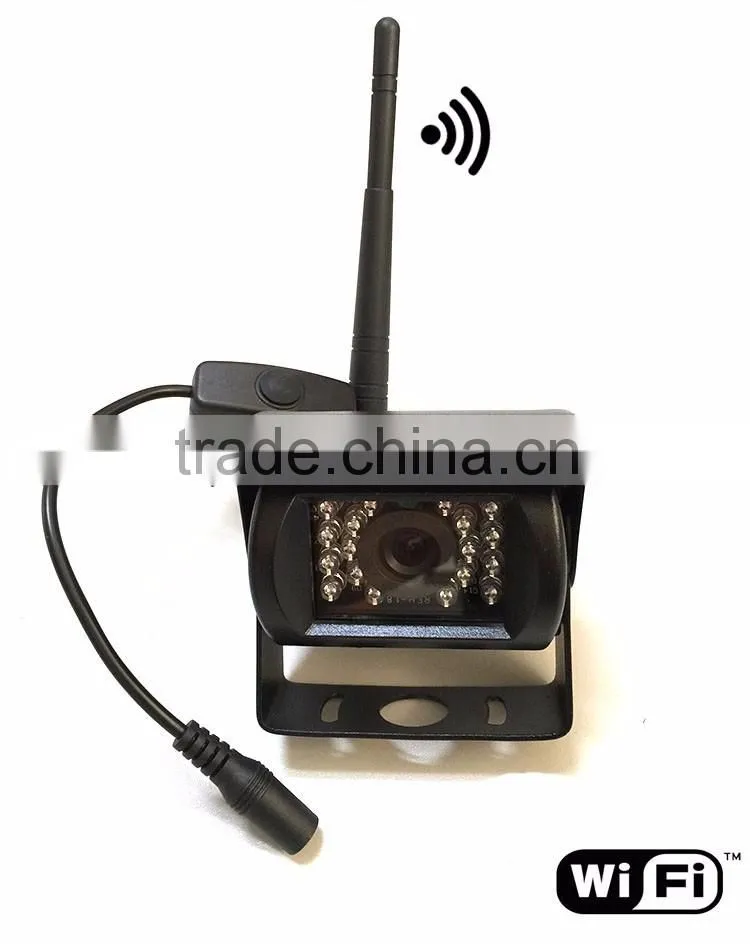 7 inch lcd truck monitor + wireless wifi Waterproof backup Camera for All Kinds of Cars/Buses/Trucks/Taxies