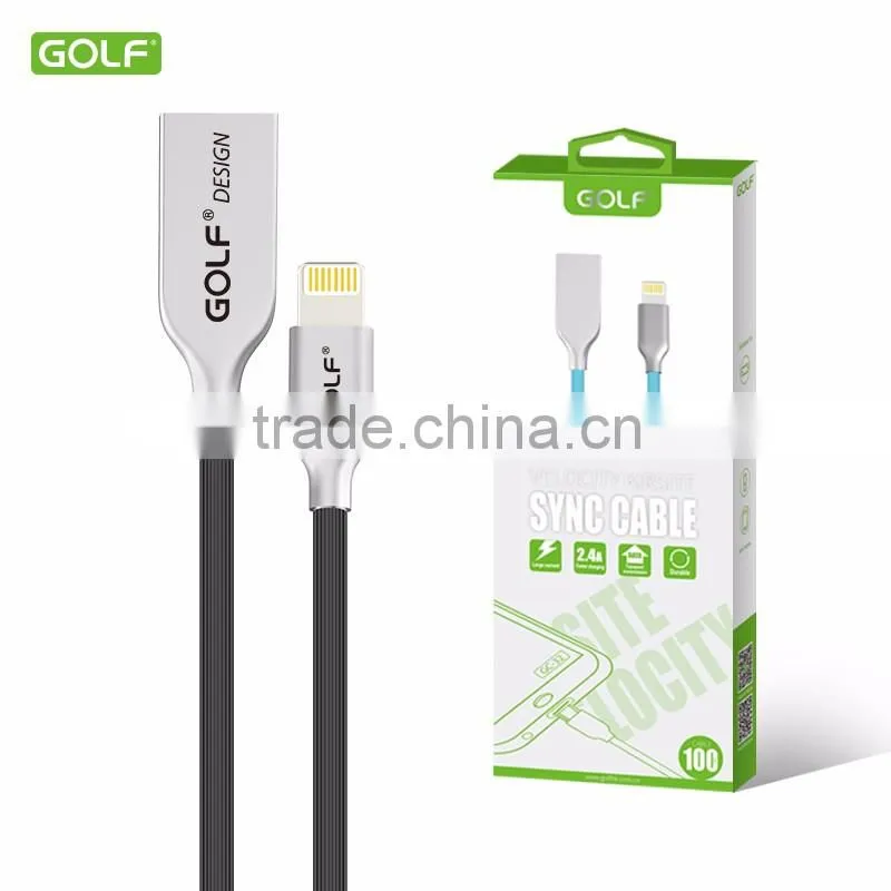 Original Factory OEM USB cable lighting charge cable high quick charge zink alloy connector cable