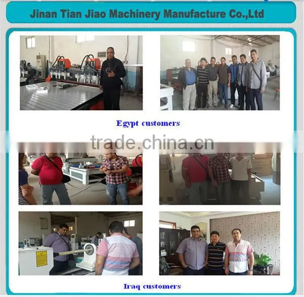 woodworking cnc router machine with six-head for sale