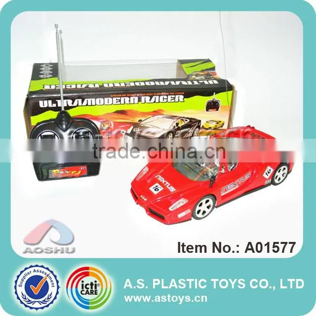 Red plastic mini car hand controls for kids