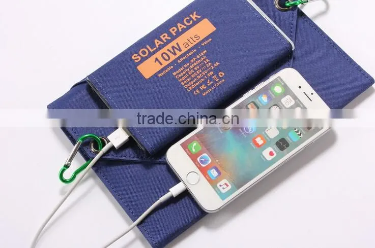 Made in china e mobile phone accessory waterproof solar powerbank solar panel 8000mah for USA market with indicator