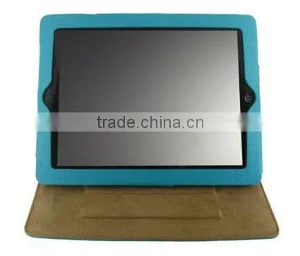 High quality 100% genunien leather case for IPAD 3