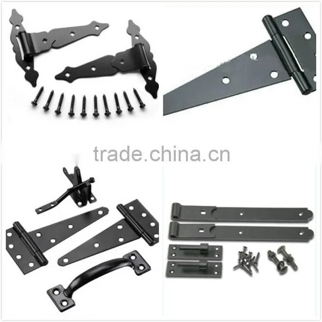 Yellow bright copper door hinges Bright light iron hinge