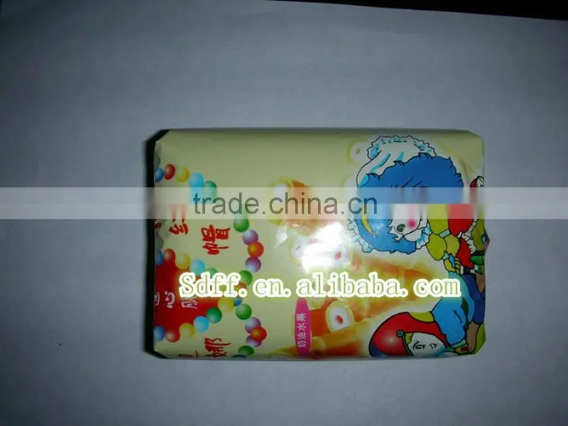 High speed envelope type biscuit packing/wrapping machine