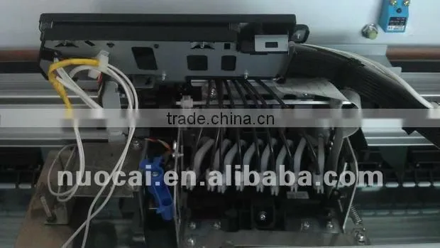 white ink solution t-shirt digital printing machine NC-610A/Imprimante por vetement encre blanc