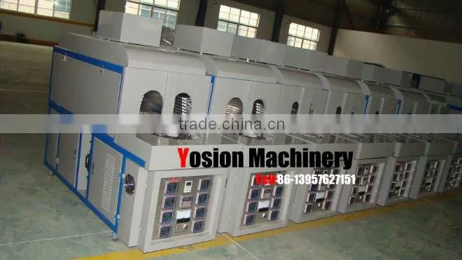 PET semi-automatic Bottle stretch blowing molding machinery