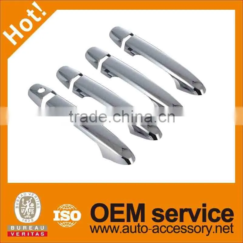 Plastic chrome door handle cover for 2012-2013