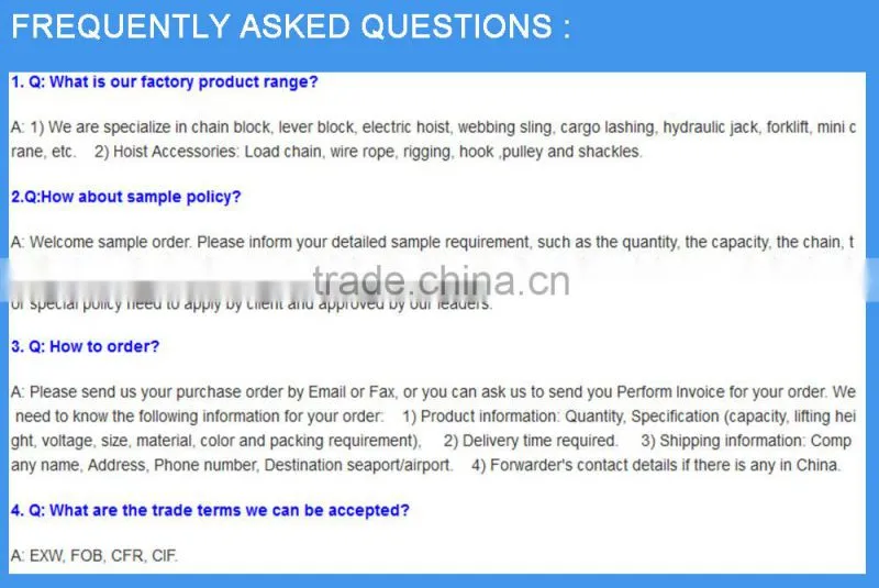 chain block manual chain block chain block with CE