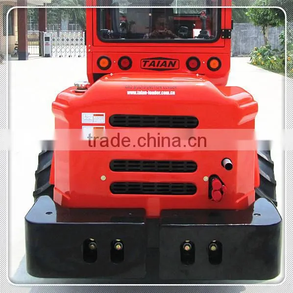 Garden trimmer machine, hedge trimmer tractor wheel loader for sale