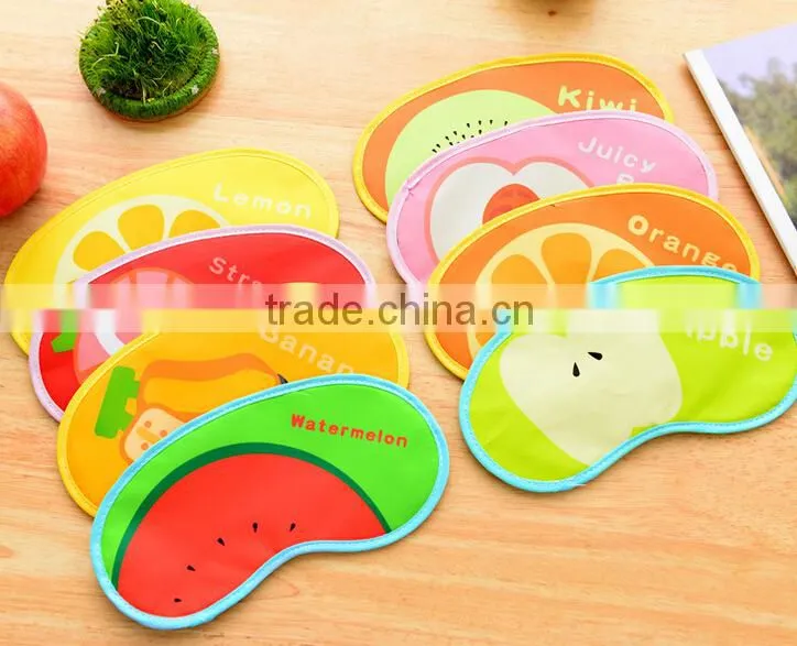 Wholesale fruit smell reusable cool warm gel soft made in chinareusable cooling spa cool massage ice cover eye mask