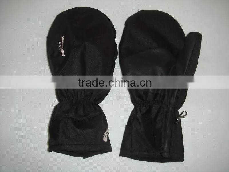 Thermal Mittens 28x16cm Black