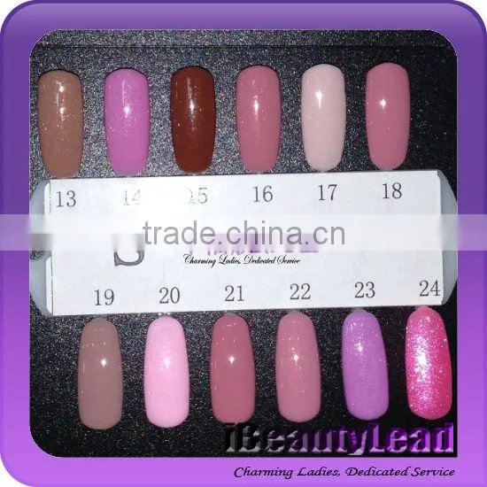 15ml UV gel polish soak off nail art uv gel with 132 different colors