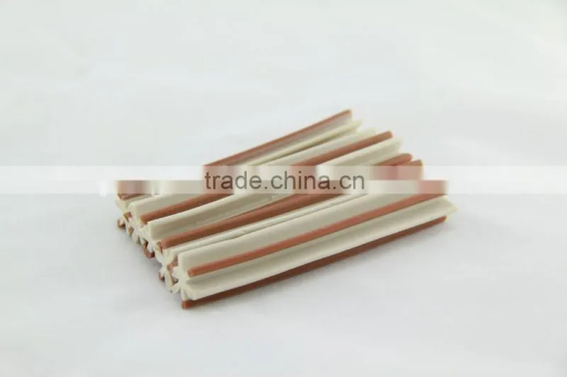 pet food package (two-tone straight hexagonal natural dog chews)