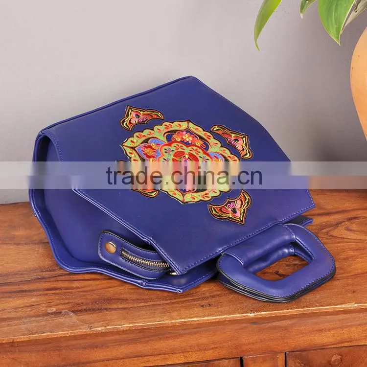 China embroidery original national handbag big bulk women handbag