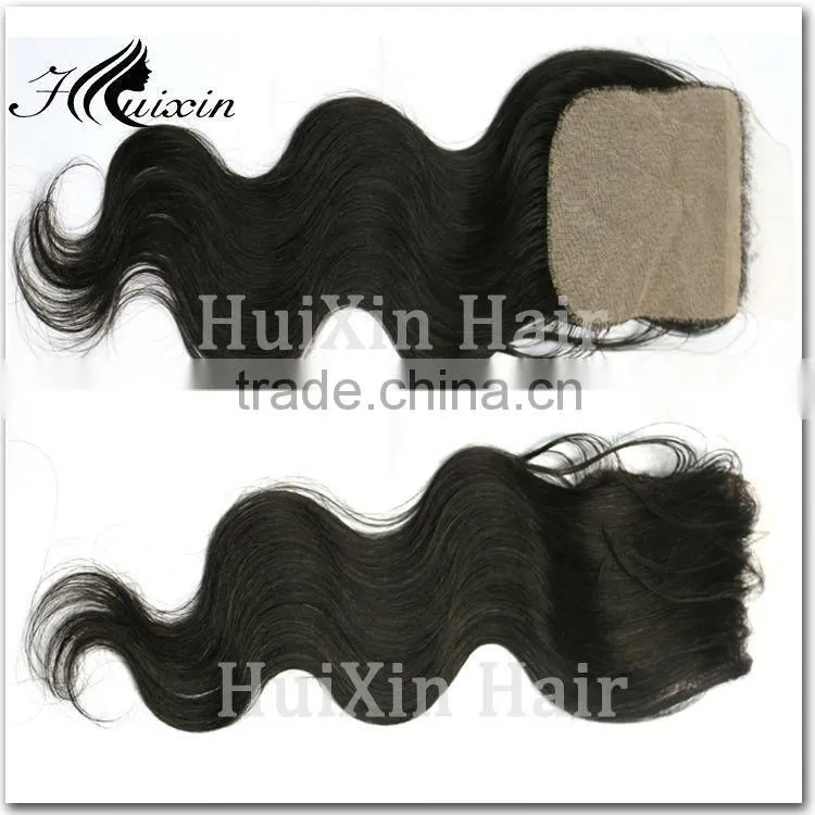 Silk top lace closure Brazilian hair with closure