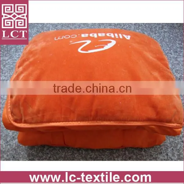 supply 2015 lastest design good thickness flocking fabric custom imprint gift cushion with top quality sewing(LCTP0090)