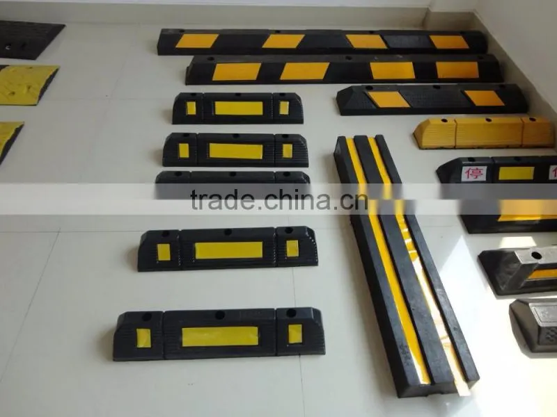 90cm heavy duty rubber Car parking stopper for Sale