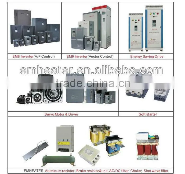 315KW EMHEATER NEW high performance 440V 380V 220V three phase electrical Soft Start Motor Starter Tumbler application