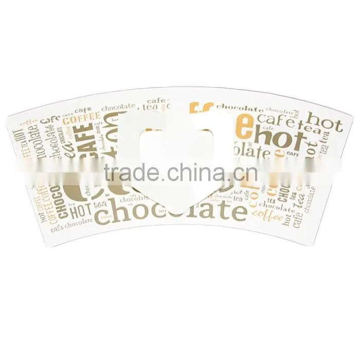 Hangzhou LvYang/GoBest Disposable Food Grade paper cup fan/sheet/piece and raw materials of paper cup