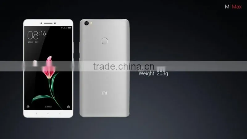 Xiaomi Max 128GB ROM 4GB RAM 6.44 inch 2.5D Arc Glass Screen Android 6.0 Qualcomm Snapdragon 652 64bit 1.8GHz Octa Core