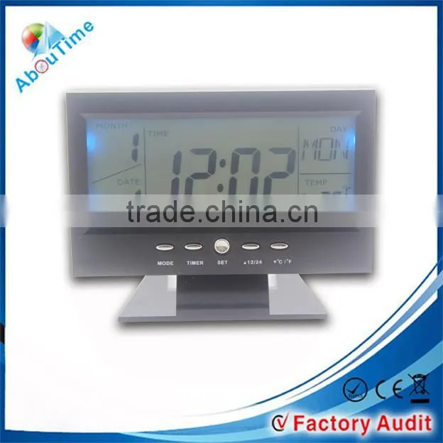 Led table calendar clock cheap