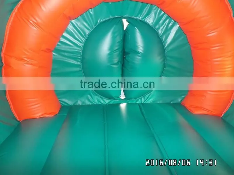 2016 inflatable train tunnel,kids inflated obstacle course children