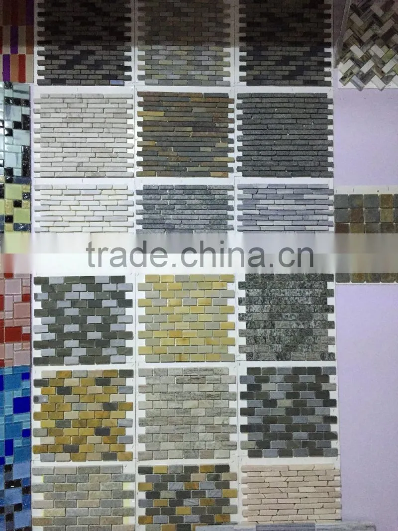 factory nature stone pebble stone mosaic tile
