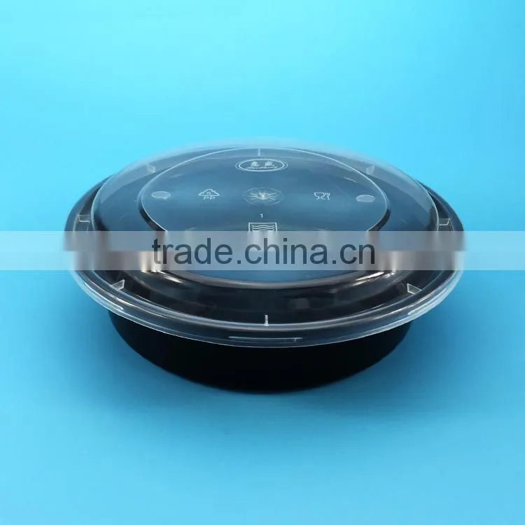 Disposable plastic take away food containers microwavable food container