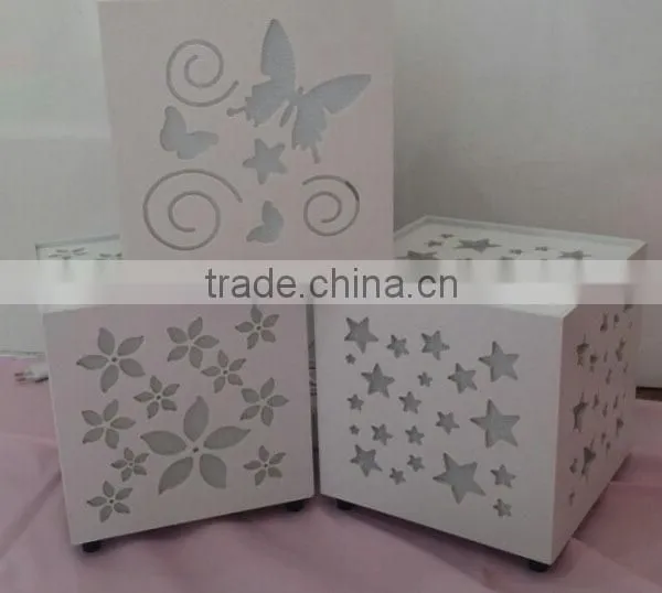 Beautifully Designed Mini Butterfly Shape Carved Display DIY LED Table Lamp