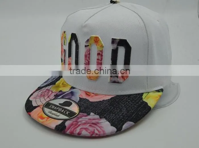 We Can Make Custom Snapbacks Cap Hat Flat Brim Hat With Own Factory 2016 new style 5950 cap