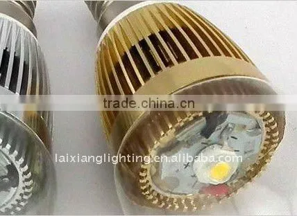 Dimmable LED chandelier light bulb